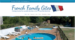 Desktop Screenshot of frenchfamilygites.com